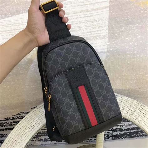 male gucci chest bag